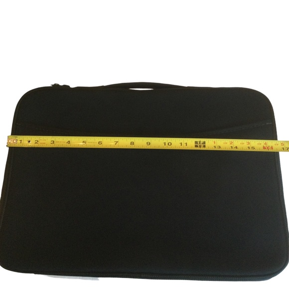 Laptop Black Computer Sleeve - Picture 3 of 4